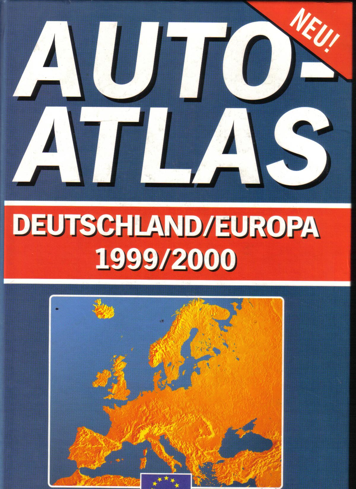 Autoatlas Deutschland /Europa   1999/2000
