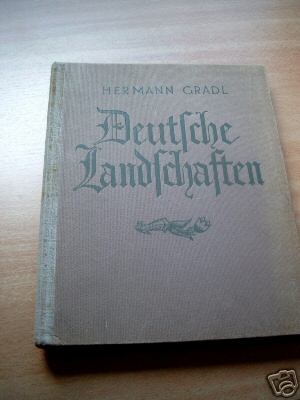 Deutsche Landschaften Hermann Grad  1924