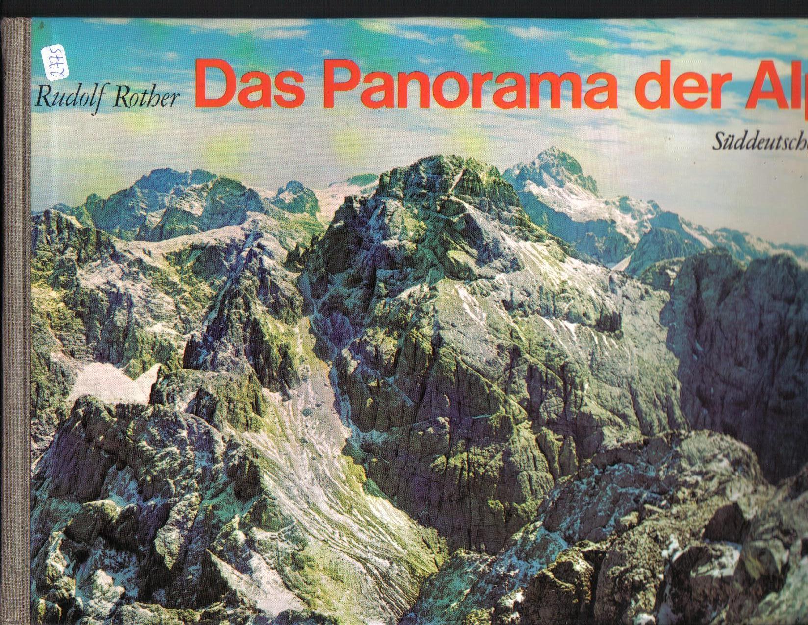 Das Panorama der Alpen Rudolf Rother Sueddeutscher Verlag