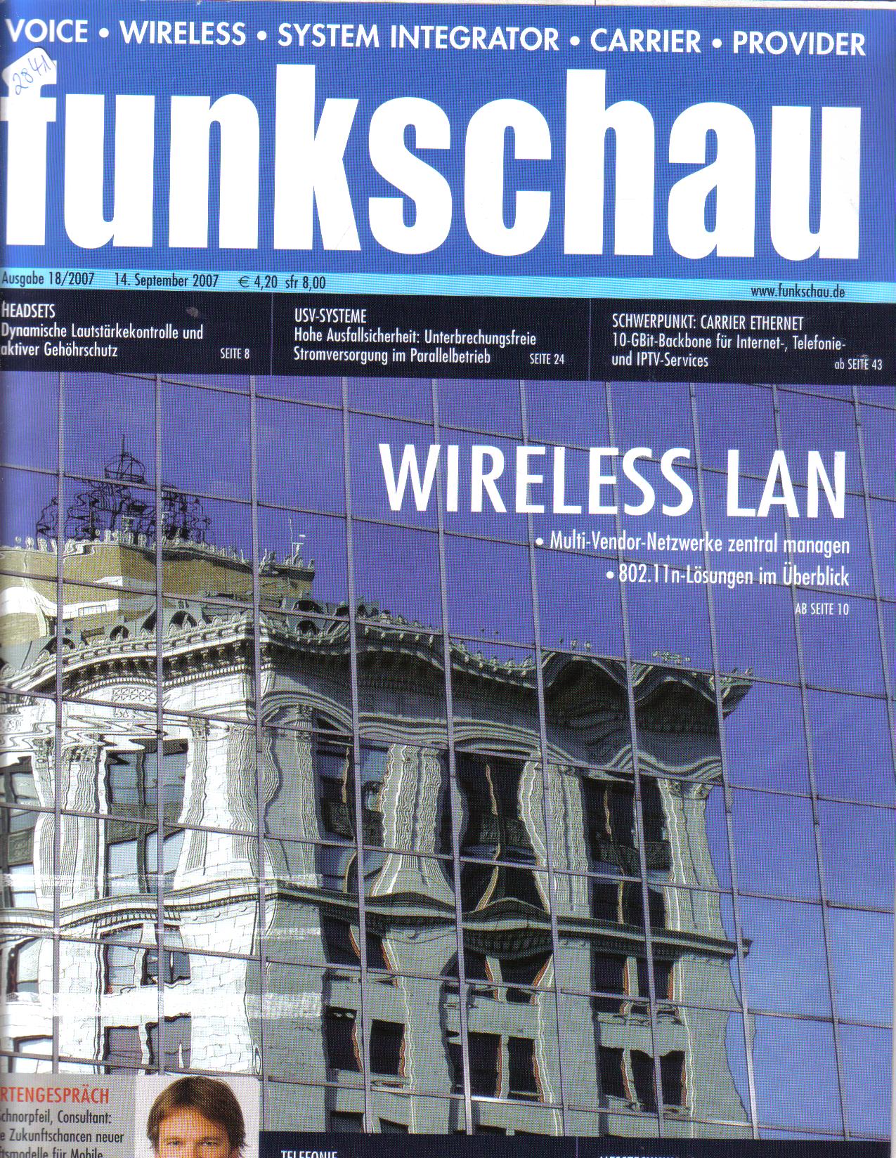 funkschau.14 September 2007