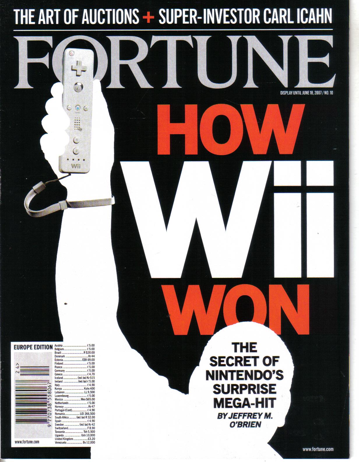 FORTUNE HOW WII WON    june 2007