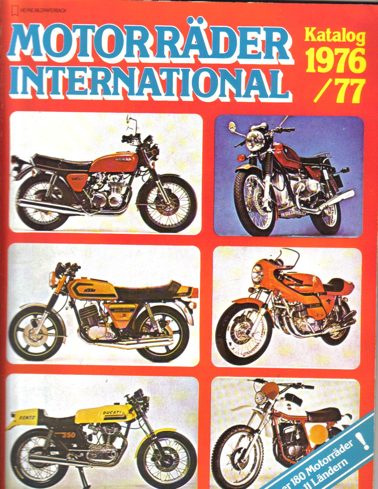 MOTORRAEDER International  Katalog 1976/ 1977