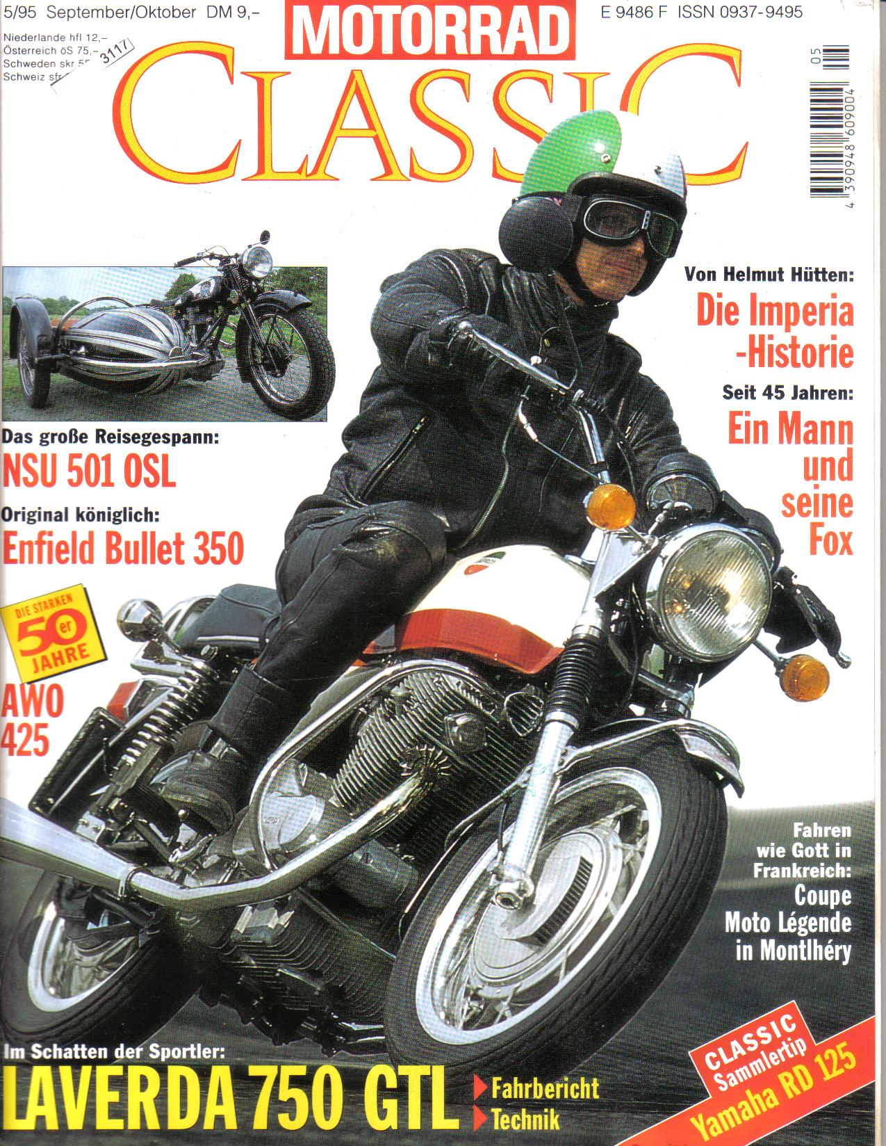 MOTORRAD CLASSIC Ausgabe 5/95
