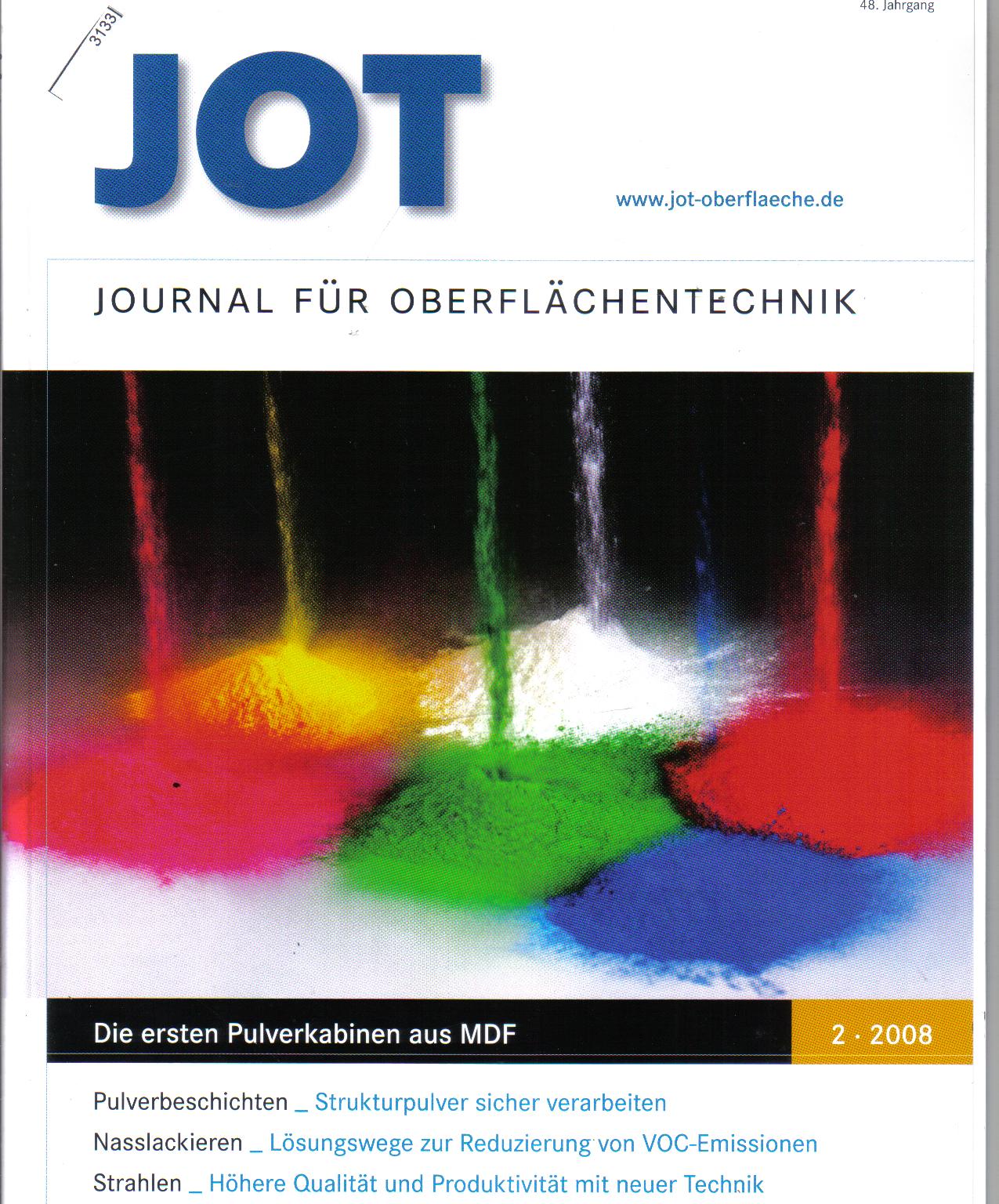 JOTJournal fuer Oberflaechentechnik 2 / 2008