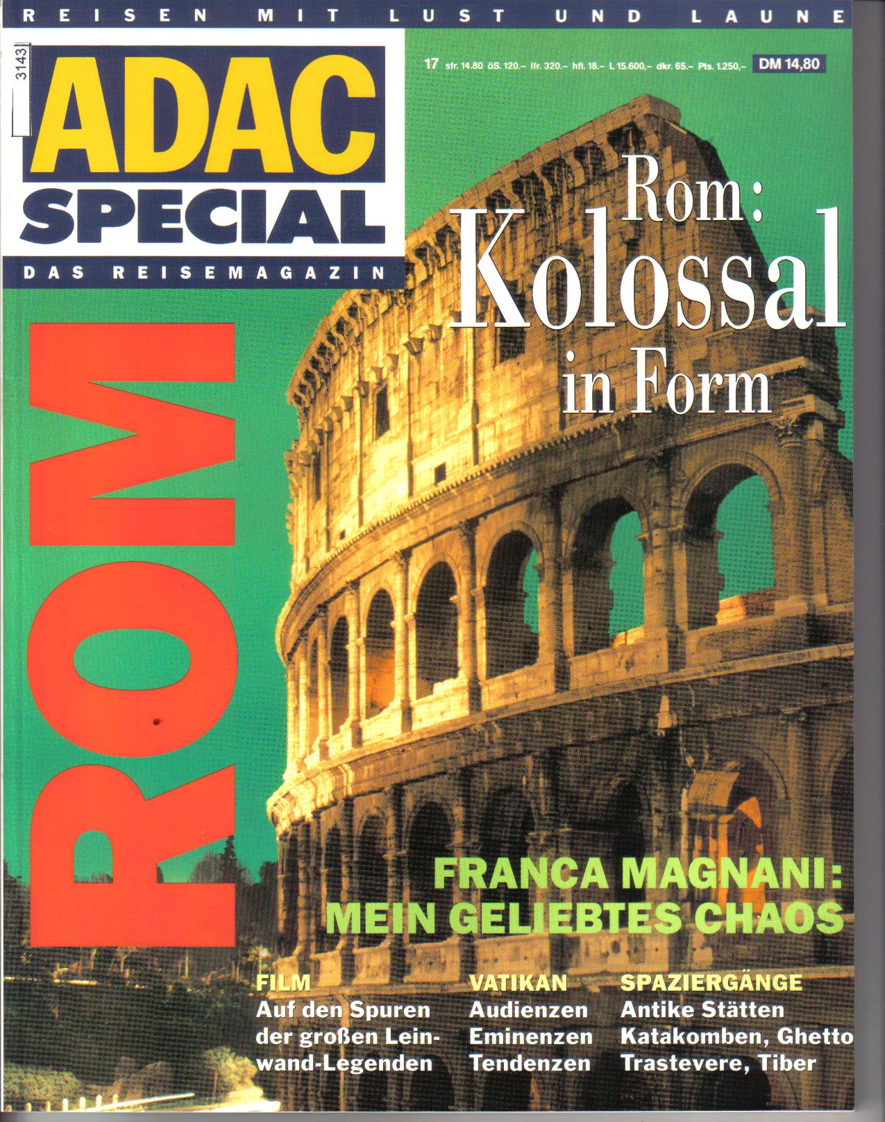 ADAC  Special  das Reisemagazin  ROM
