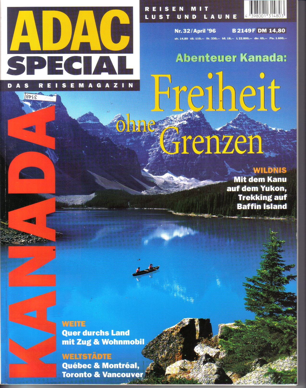 KANADA ADAC Special Das Reisemagazin