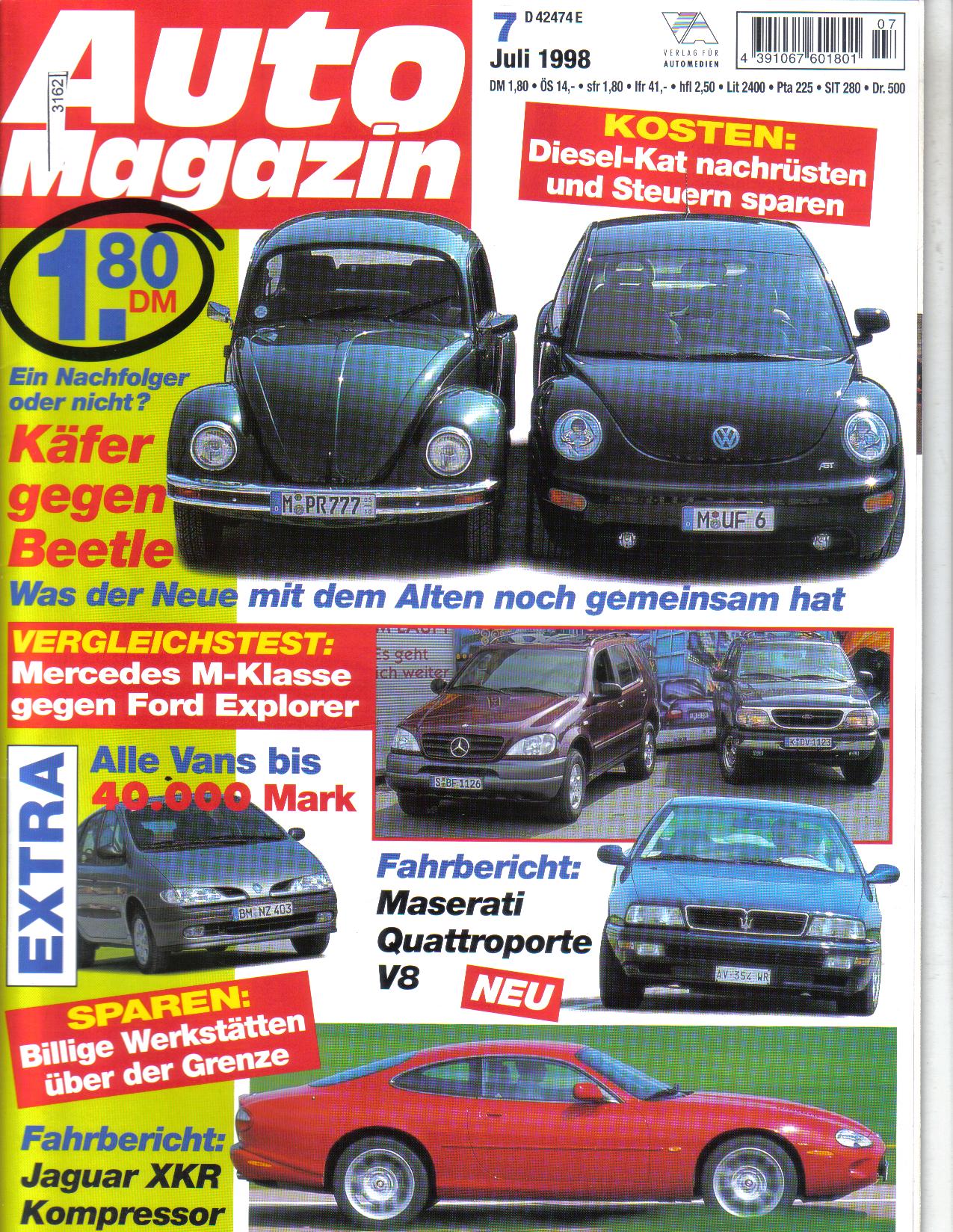 auto magazin  Juli 1998