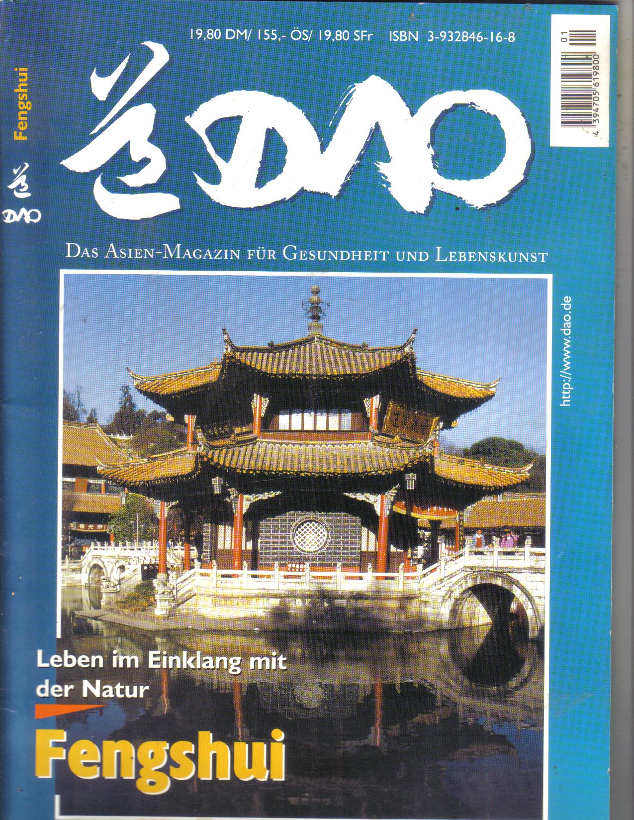 DAODas Asien Magazin fuer Gesundheit und Lebenskunst