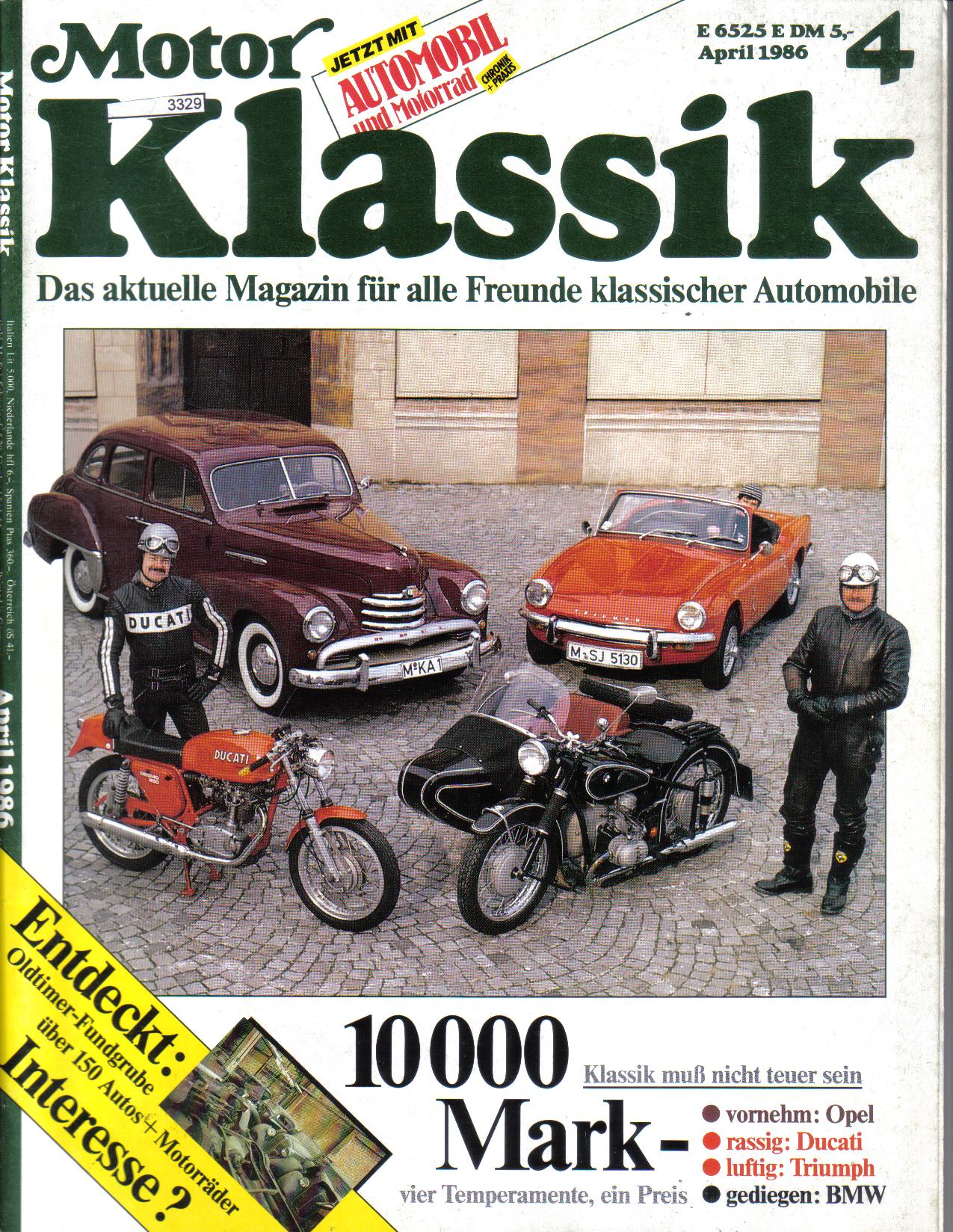 Motor Klassik  4/86