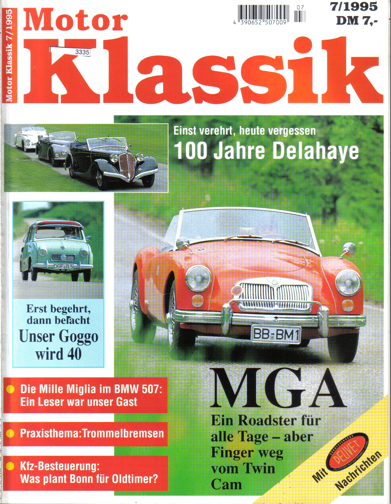 Motor Klassik  07/95