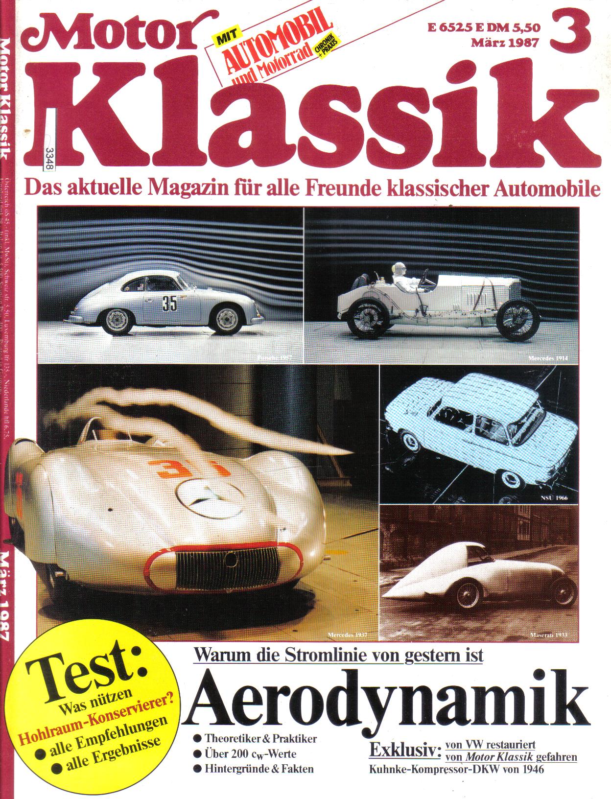 Motor Klassik  3/87