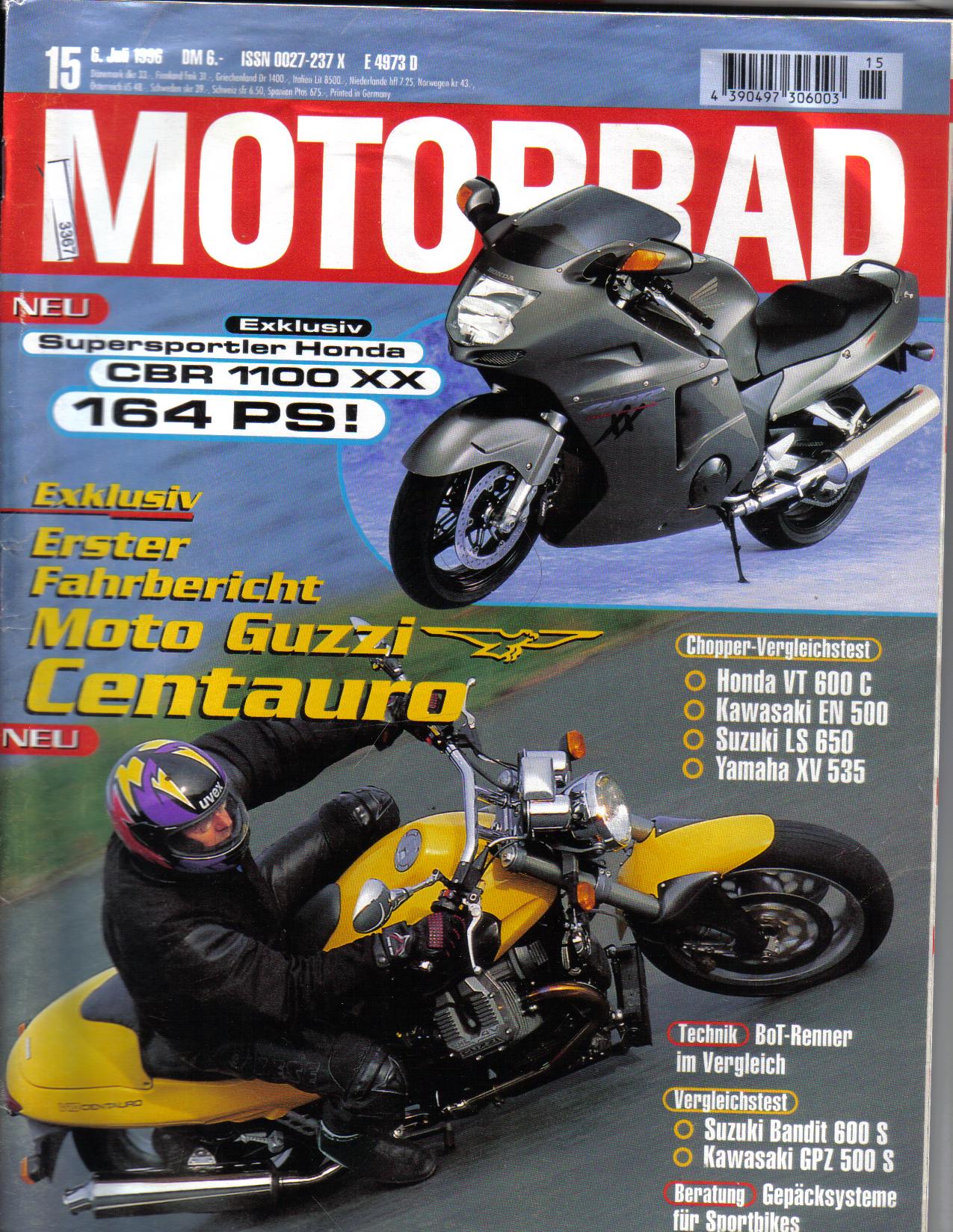Motorrad Nr 15   6.Juli 1996