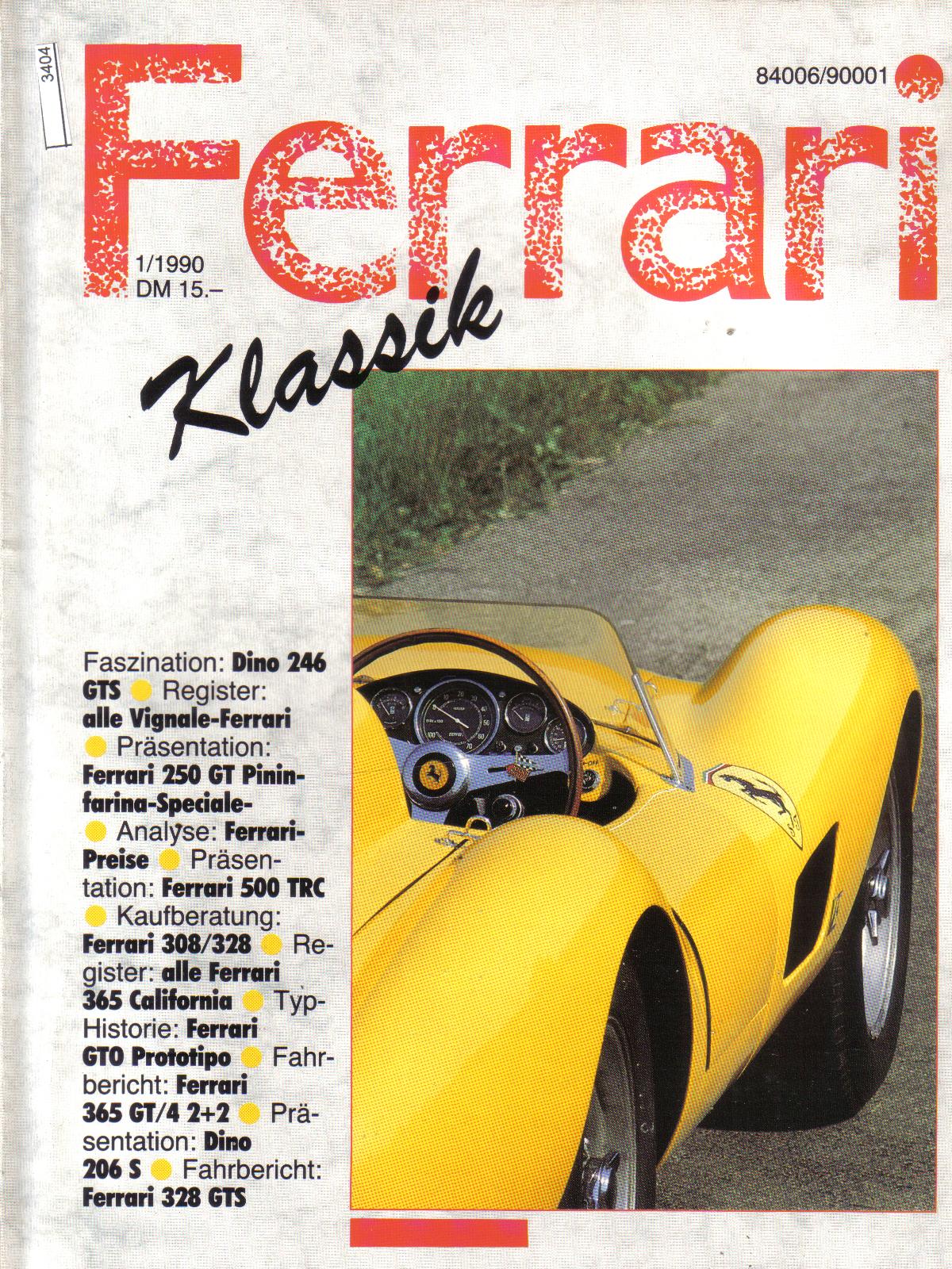 Ferrari Klassik  1/1990