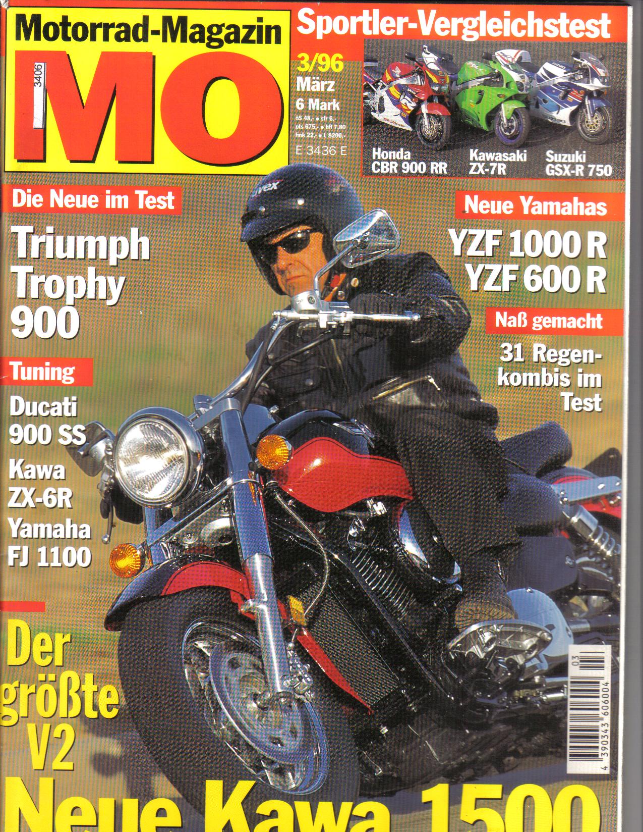 Motorrad magazin  3/ 96