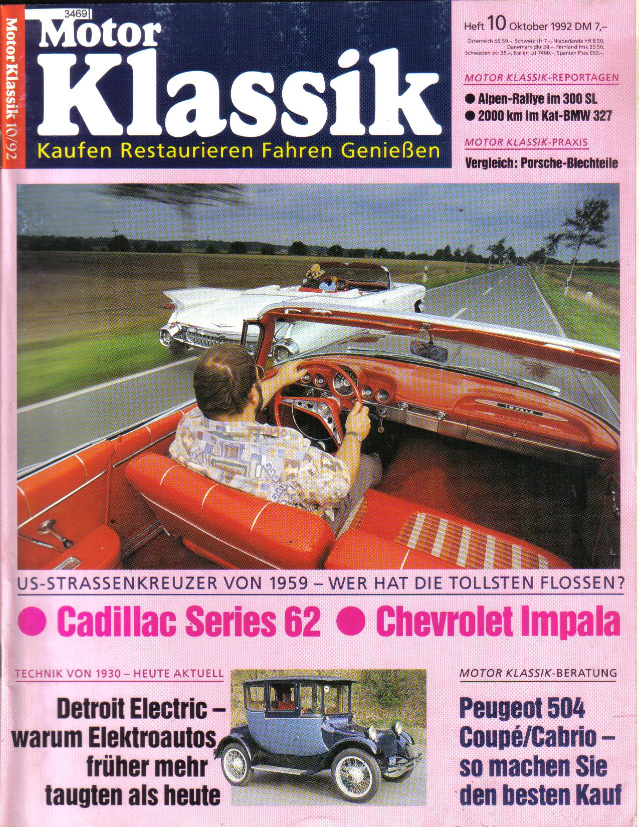 Motor Klassik Oktober 1992