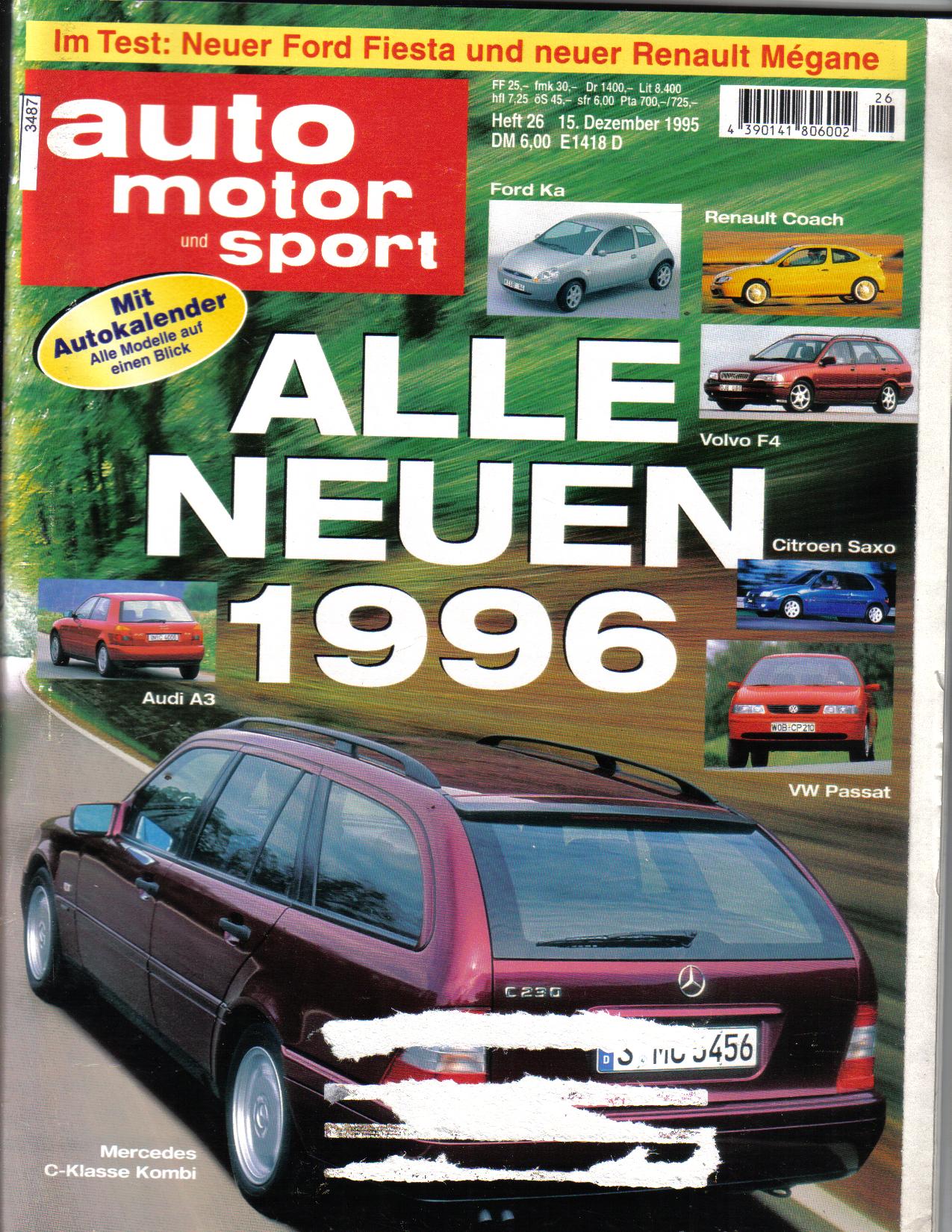 auto motor und sport Heft 26 / 15.Dezember 1995