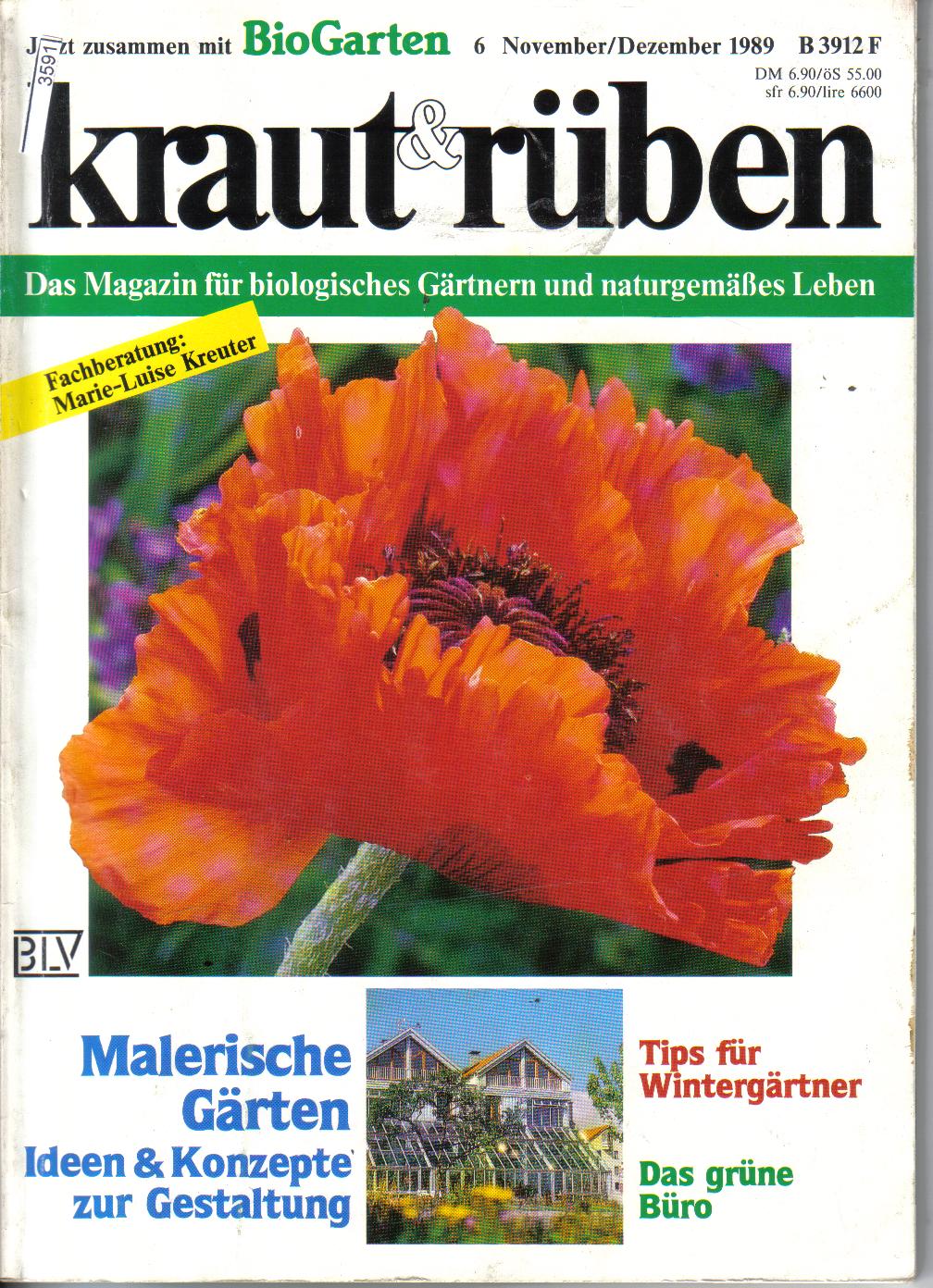 kraut & rueben   6. November / Dezember 1989