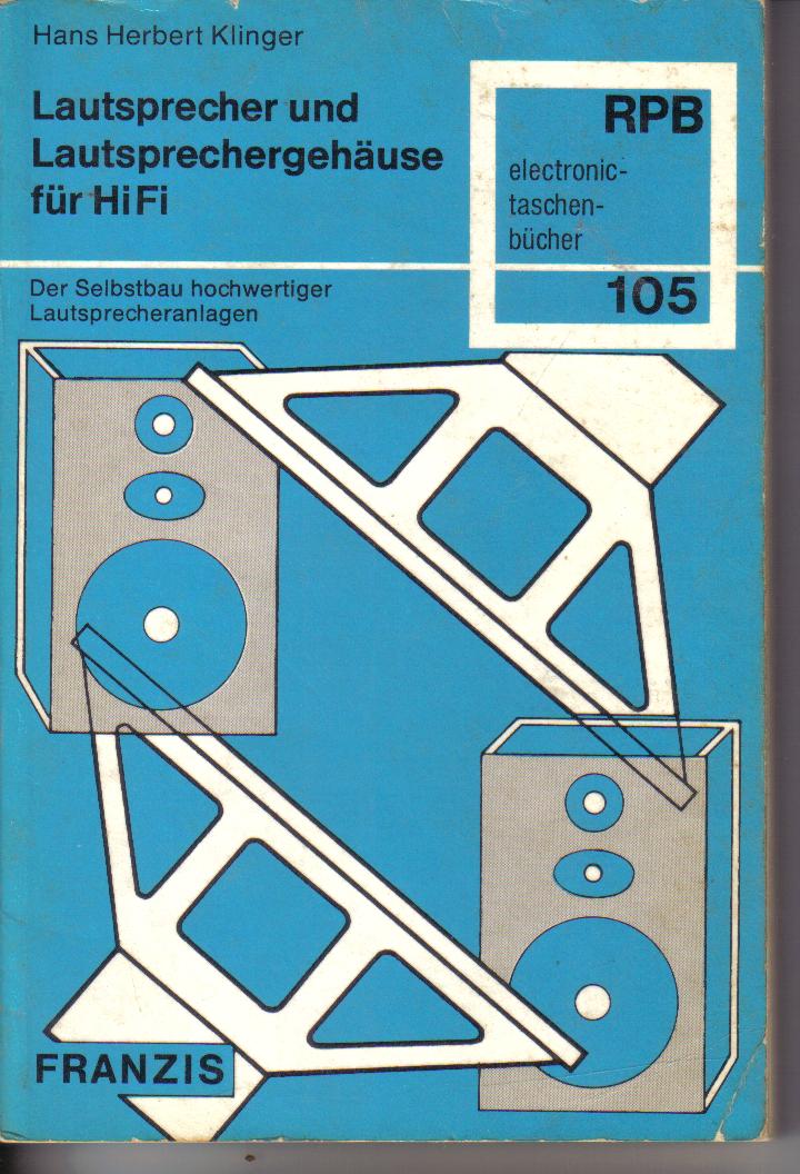Lautsprecher und Lautsprechergehaeuse fuer HiFi    1976