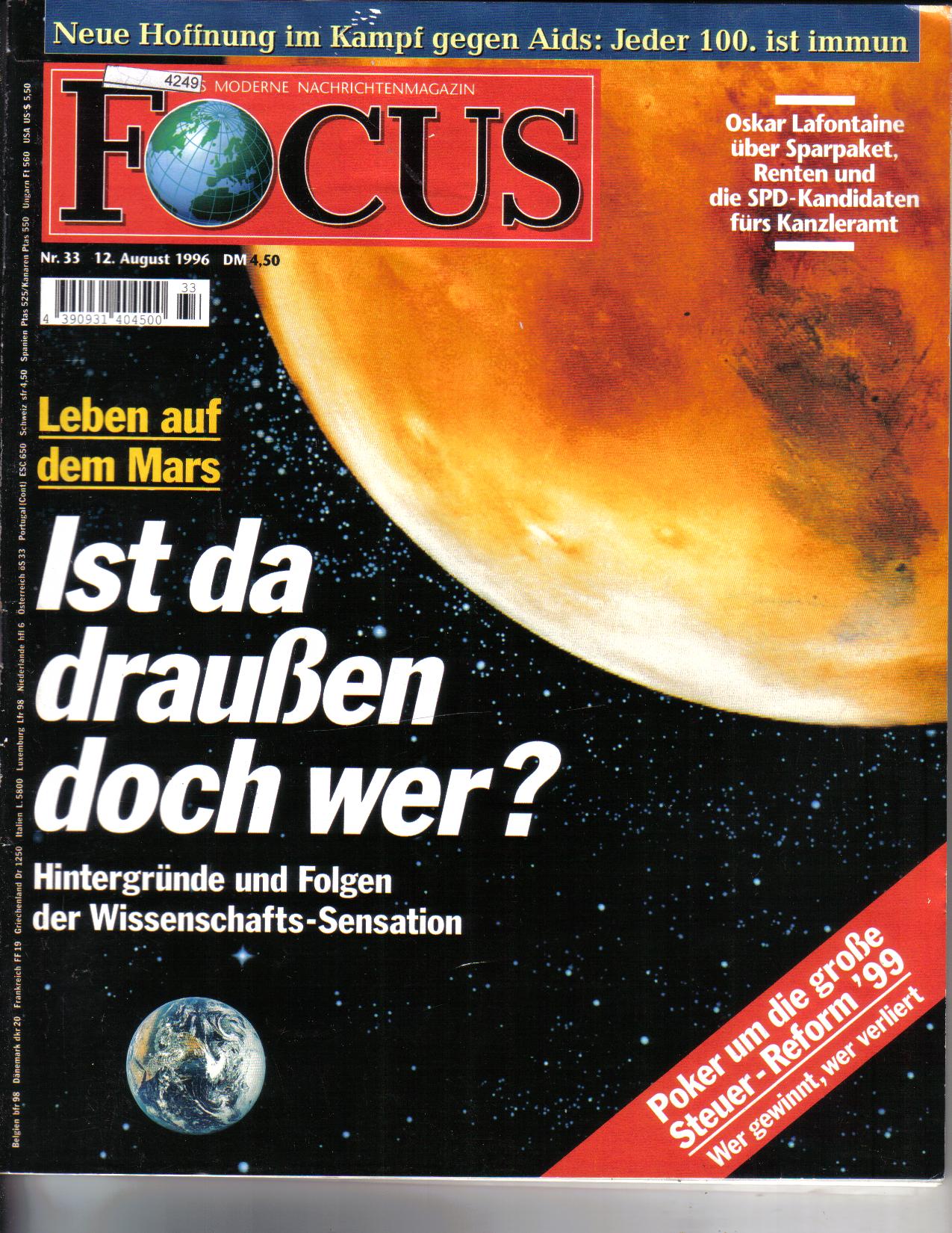 Focus Nr 33  12 August 1996