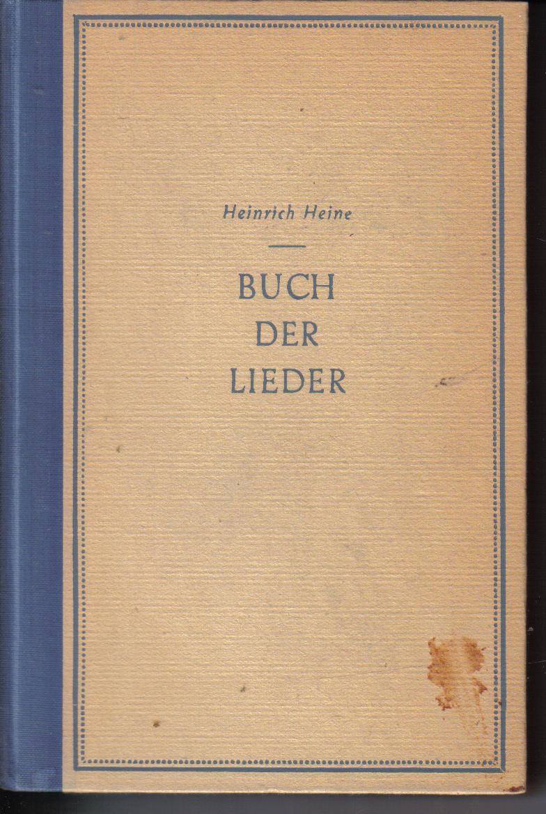 Buch der LiederHeinrich Heine