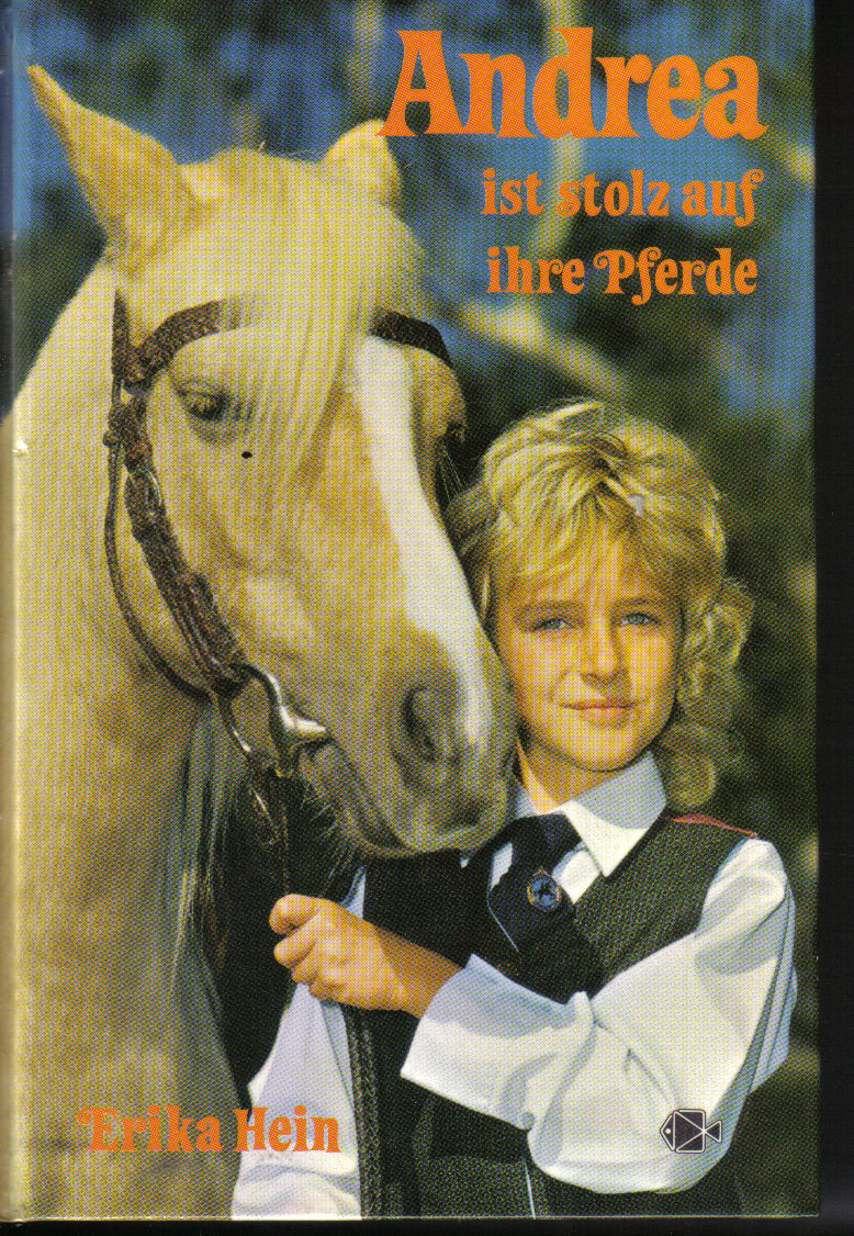 Andrea ist stolz auf ihr Pferd Erika Hein