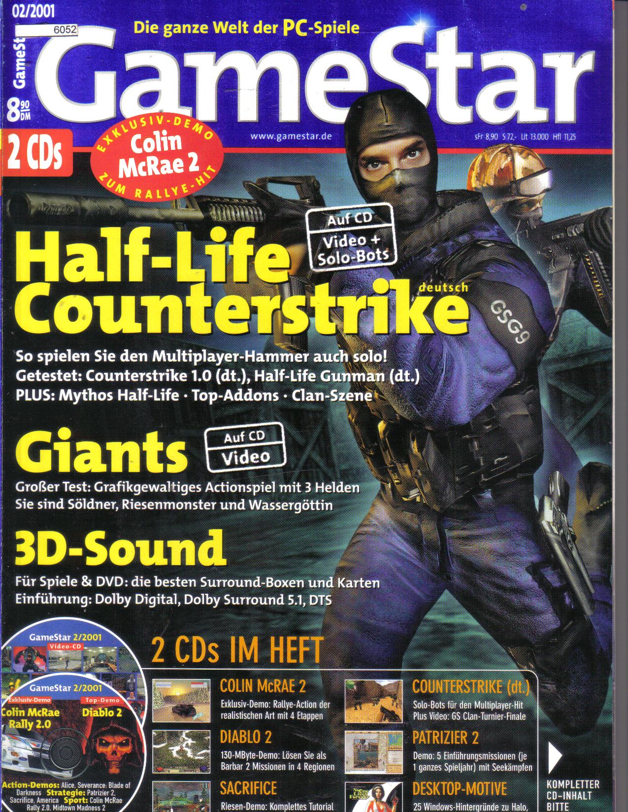 GameStar - Die ganze Welt der PC- Spiele - 2001