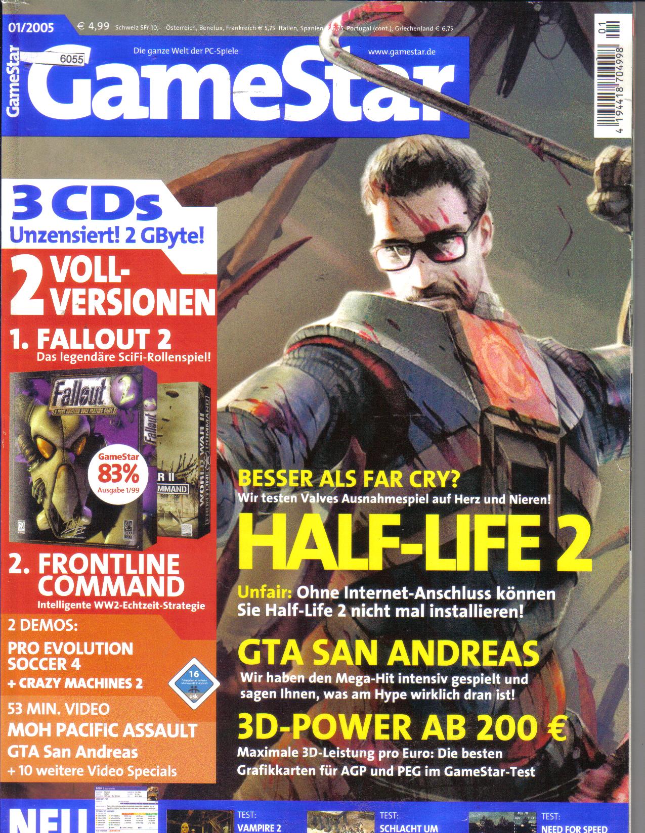 GameStar - Die ganze Welt der PC- Spiele2005