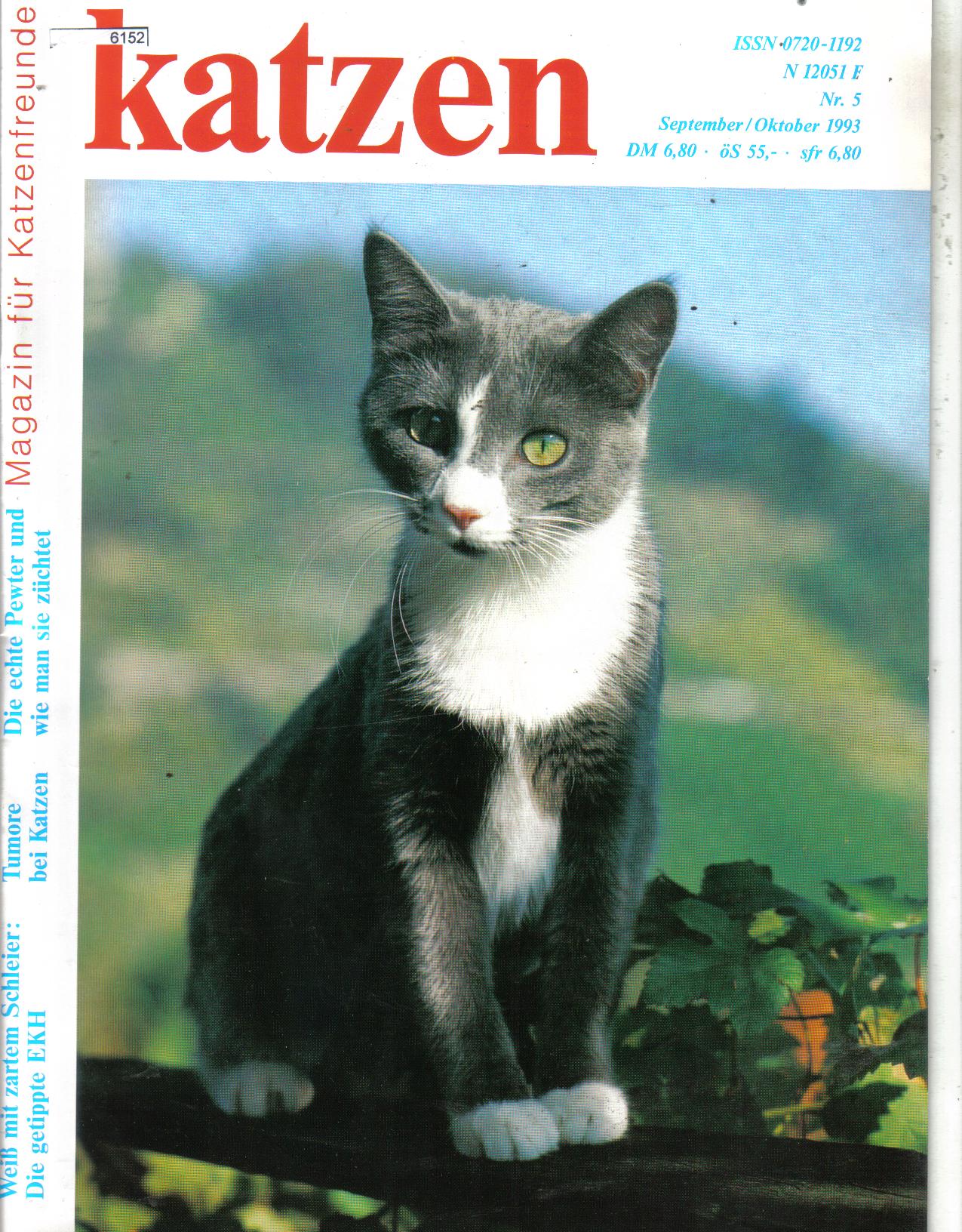 katzen Magazin fuer Katzenfreunde Nr 5 / 1993 