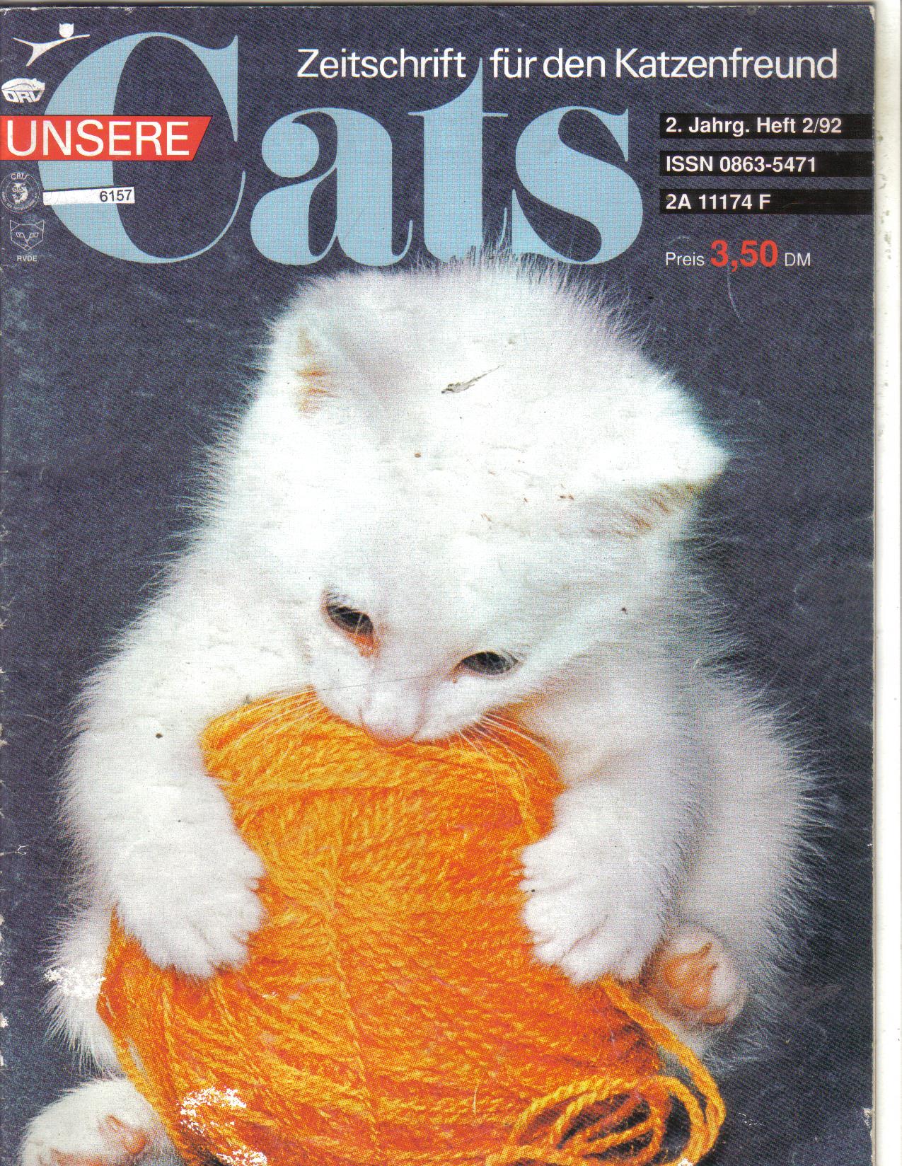 Unsere Cats  Heft 2 /92