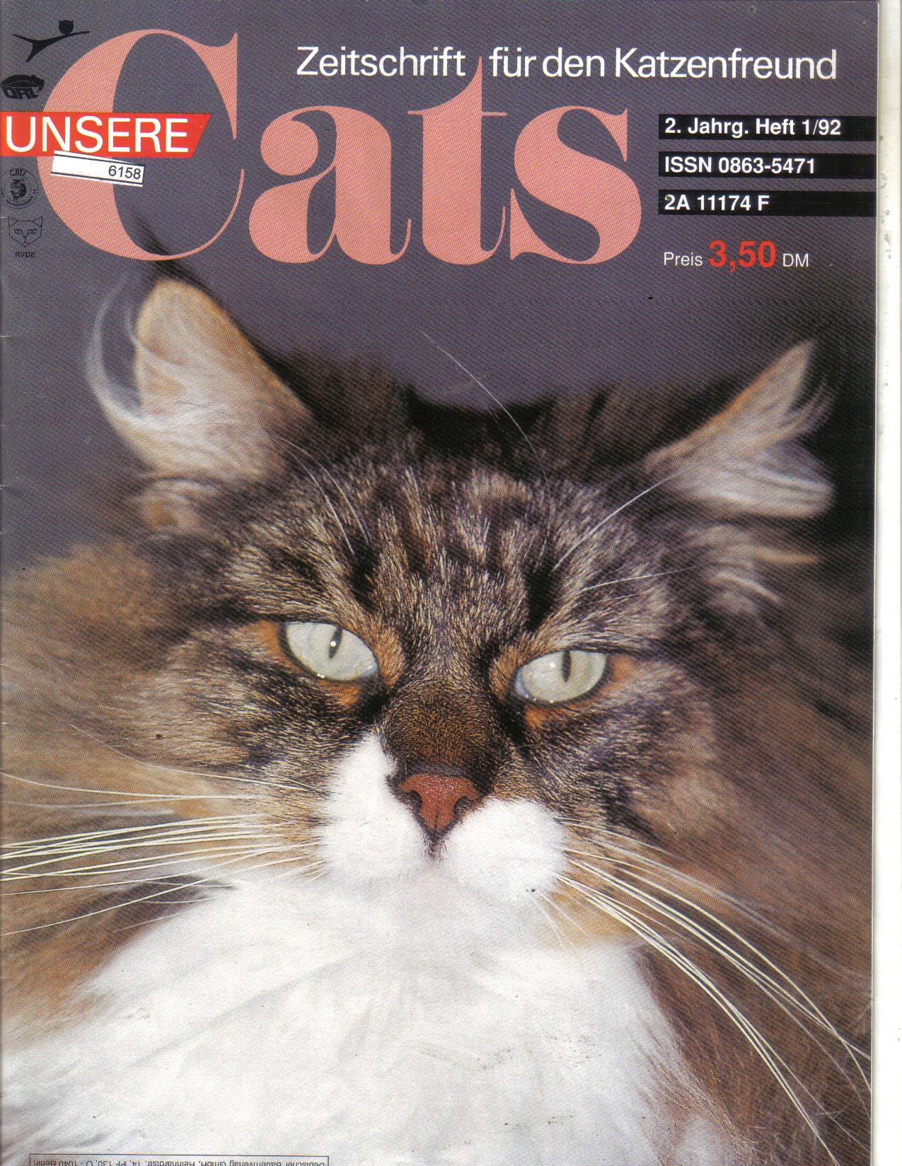 Unsere Cats  Heft  1 /92