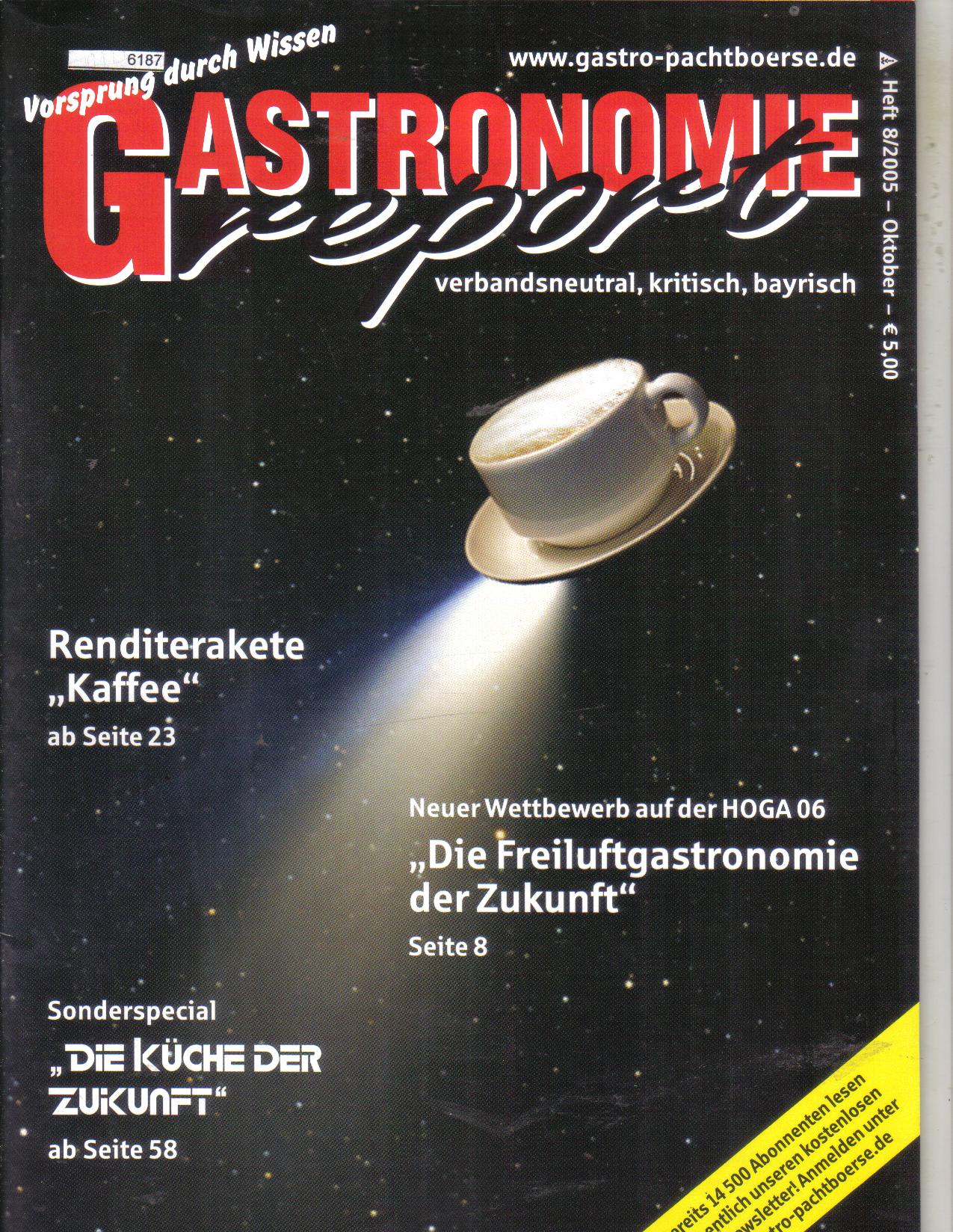 Gastronomie  reportHeft 8 / 2005
