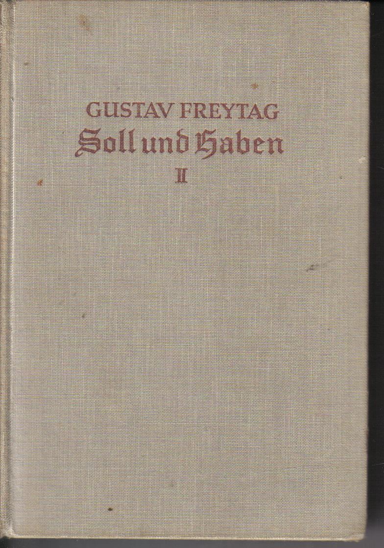 Soll und Haben IIGustav Freytag