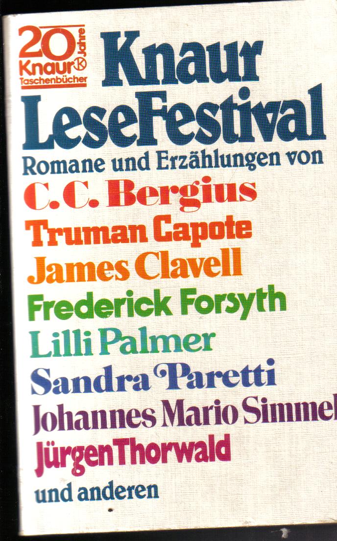 Knaur Lesefestivalversch. Autoren