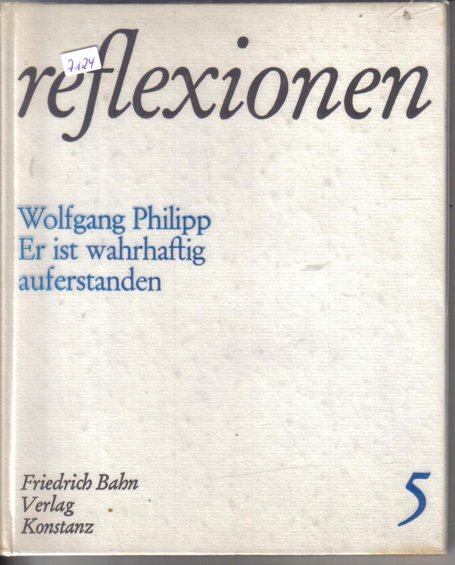 REFLEXIONENFriedrich Bahn Verlag Konstanz