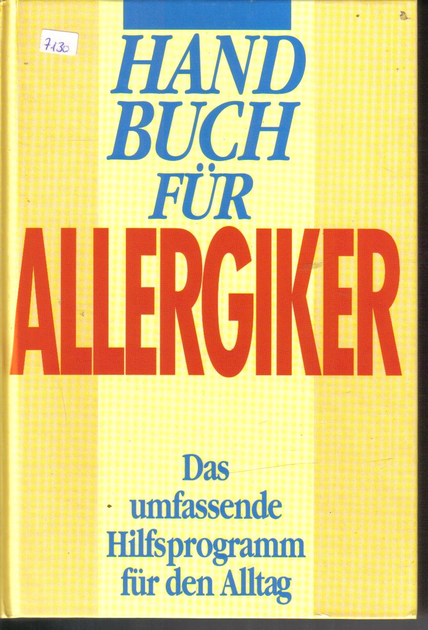 Handbuch fuer AllergikerJane Houlton