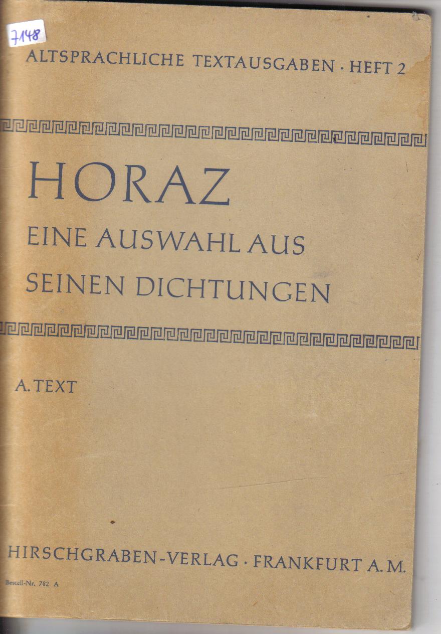 Dr. Fritz WurzelAoraz eine Auswahl aus seinen Dichtungen