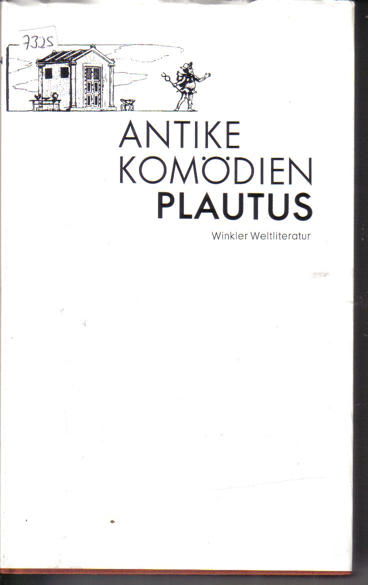 Antike Komoedien Band  IIPlautus
