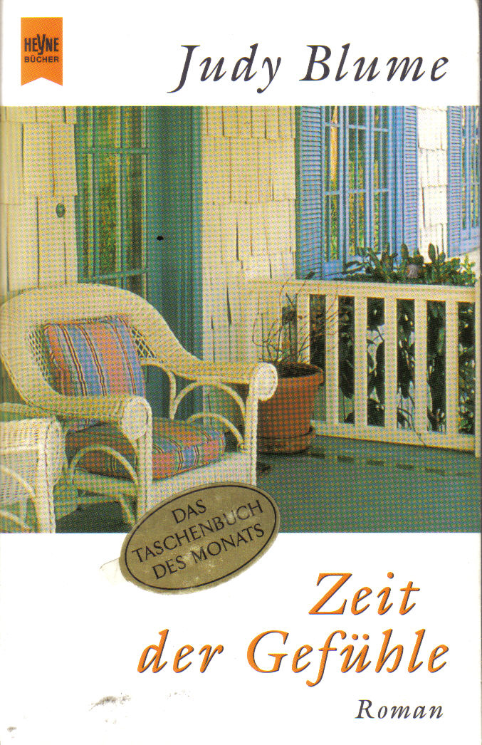 Zeit der GefuehleJudy Blume