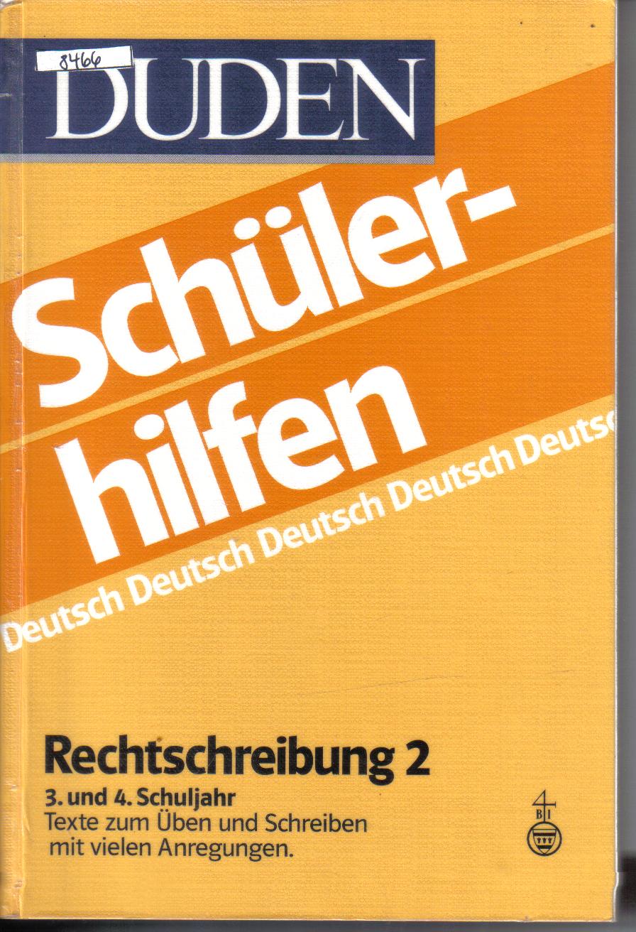 DUDEN SchuelerhilfenRechtschreibung 23. und 4. Schuljahr