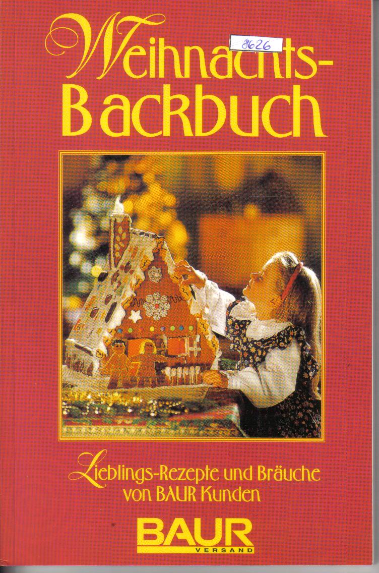 Weihnachts -Backbuch BAUR
