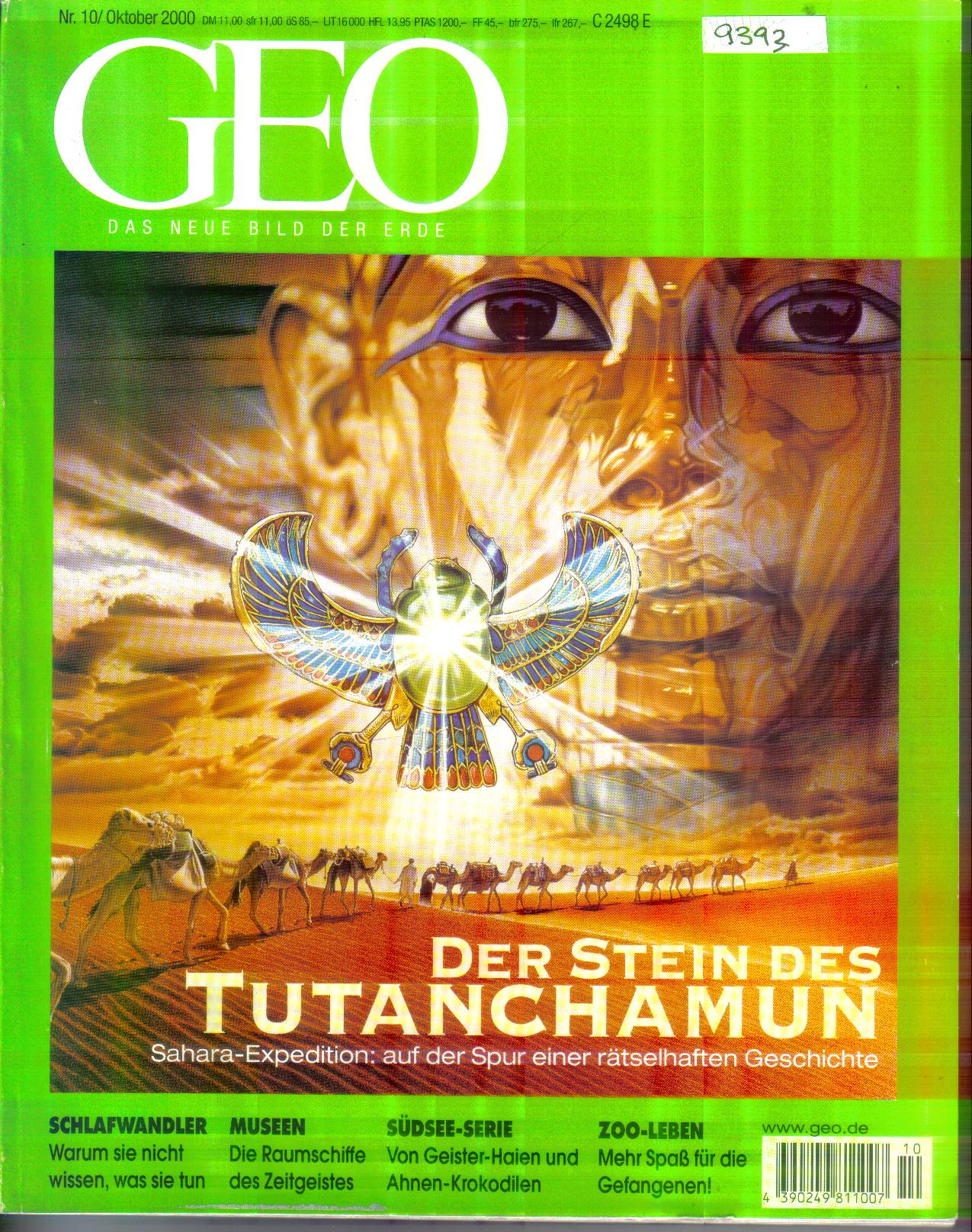 Geo Das neue Bild der ErdeNr 10 /2000