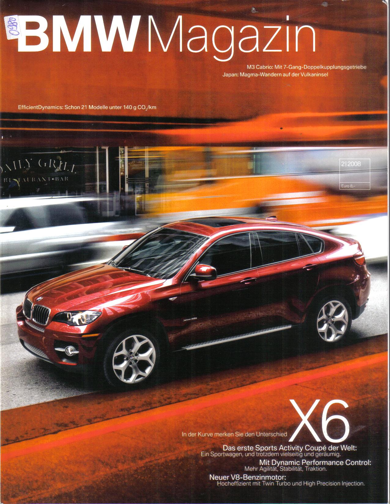 BMW Magazin 2/2008 Deutschland