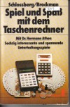 Spiel und Spass mit dem TaschenrechnerSchlossberg / Brockmann