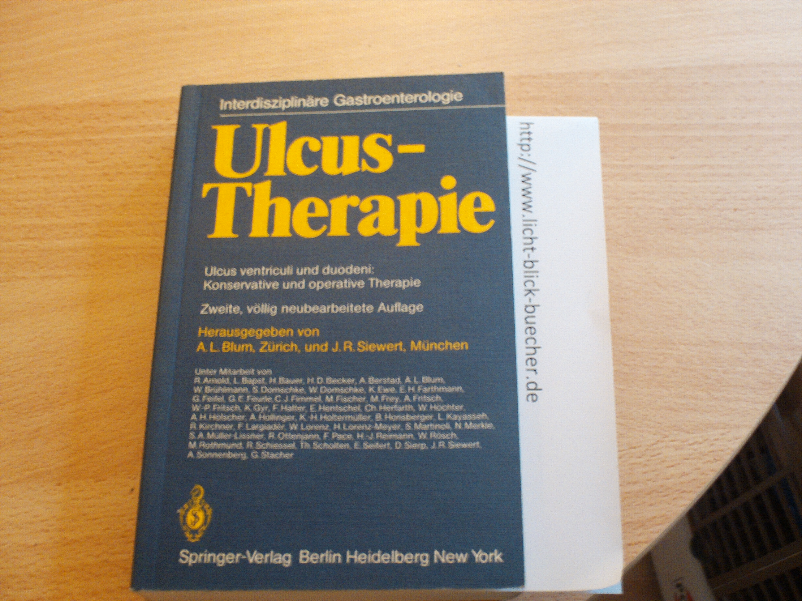 Ulcus-TherapieBlum / Siewert (Hrsg )