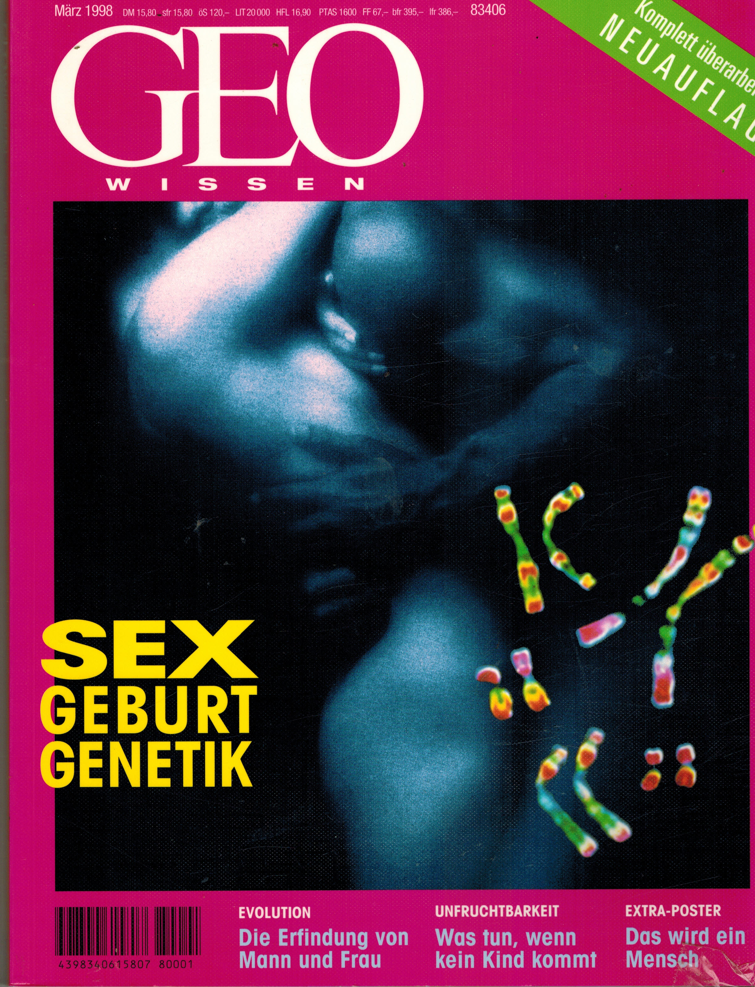 GEO Wissen Maerz 1998SEX GEBURT GENETIK